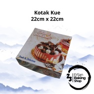 / Cake Box / Cake Box Lux Box Luxury Cake Box 22cm x 22cm x 6.5cm