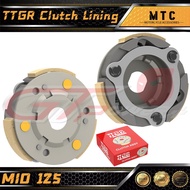 TTGR Clutch Lining / Clutch Shoe MIO 125