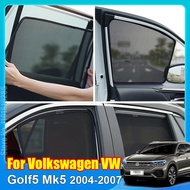 Car curtain sunshade For Volkswagen VW Golf 5 Mk5 2004-2007 Car Sun Visor Accessori Window Windshiel