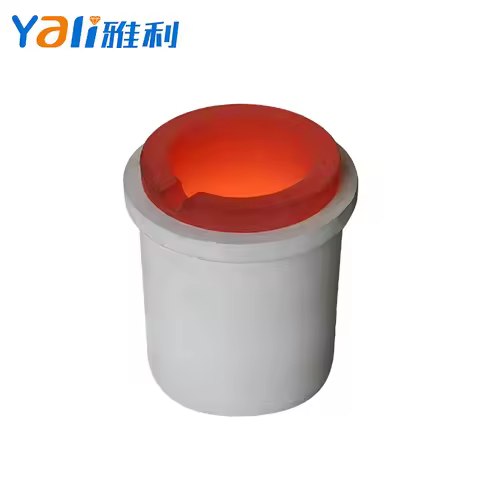 1-4KG Gold Silver Copper Smelting Cup Foundry Melting Crucible For Induction Furnace Jewelry Making 