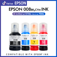 For EPSON 008 Color dye Ink Epson EcoTank L6460 L15150 M15180 L6490 L6550 L6580 L15180 L15160Ink Tan