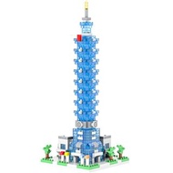 Taipei101台北101授權-YouRblock微型積木-DIY台灣摩天大樓