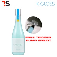 FREE SPRAY PUMP! K-gloss DeFrizzing Leave In Treatment 355ml - For Home Care Protein Booster - For All Hair Types (Smoothing &amp; Weightless) kgloss k gloss - TS Global Trading