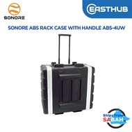 Sonore ABS Rack Case with Wheels 4U