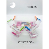 Keyway Multipurpose Box With Stackable Lockable Lid Model Tl-20 Size W10 x L21.7 x L8.5 S.m.