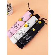 payung lipat UV payung manual payung vinil pelindung matahari hujan dua kali ganda payung lipat payu