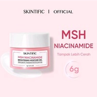 SKINTIFIC MSH Niacinamide Brightening Moisturizer Moisture Gel 6gr Mini Travel Kit Size