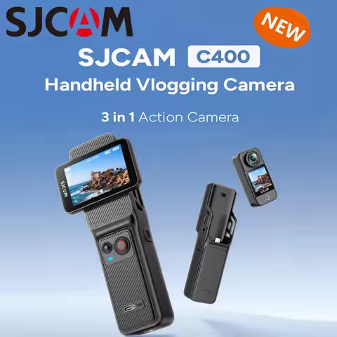 Original SJCAM C400 4K Pocket Handheld Action Camera Cam 7H Power Use Stabilization Horizon Steady R