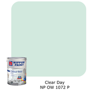 Nippon Paint Odour-Less All-in-1 (Green) - Odourless Paint by Nippon - 1L &amp; 5L