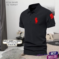 MERAH Sallena Distro Gi0rdano Lion Polo Denim Quanty Polo Collar T-SHIRT Whip Horse 9 Text Red/Short Sleeve Polo SHIRT/Cool Polo SHIRT/Men &amp; Women's T-SHIRT/ premium T-SHIRT/Quality T-SHIRT Men's Collar SHIRT/ Men's POLO Shirt/Uniform Shirt