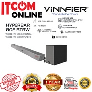 VINNFIER HYPERBAR 808 BTRW WITH SUBWOOFER WIRELESS BLUETOOTH SOUNDBAR