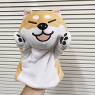 倉屋 柴犬小手偶 手偶/玩具/公仔 眯眯眼張嘴