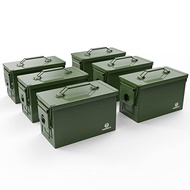 HARDROCK 30 50 Cal Ammo Can Metal 9mm Ammo Box storage crate case For Shotgun bullet Rifle Nerf Ammu