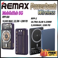 REMAX RPP-580 22.5W + 20W PD Magnetic Wireless 10000mAh PowerBank | Rpp 2 Ultra Sim15W + 20W PD Magnetic Wireless