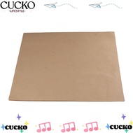 BACKSTR 100Pcs Brown Butcher Paper Thicken for Sublimation & Heat Press Disposable Art Project Squar