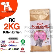 Royal Canin Kitten British Shorthair 2Kg Original Makanan Kucing