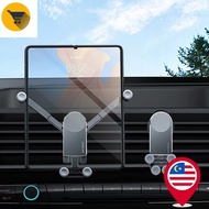 MK2 Metal Foldable Phone Specific Car  Holder For iPhone Samsung Galaxy Z Fold 3 Z Fold 2 Samsung S2