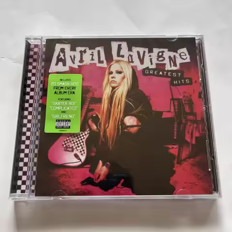 Pop Av Avril Lavigne Music CD Greatest Hits Album Complicated Music Record Cosplay Walkman Car Sound