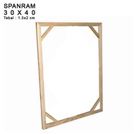 Spanram Frame Wooden Frame 30x40 cm