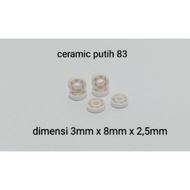 Bearing Zirconia MR 83 W2.5 3x8x2.5