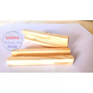 Wooden base, wooden base, elegant and sophisticated floor mirror base (GUONG trang AN)