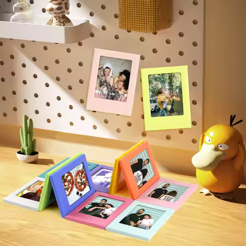 10 PCS 3-Inch Instax Mini Magnetic Photo Frames for Fujifilm Instax Mini 13/12/SE/41/EVO/Link 3/Link