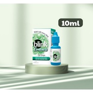 (10ml) Blink Contacts Eye Drops Dry Eyes Tired eyes For All Contact lenses Lubricating Eye Drops