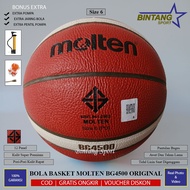 Molten BG4500 Official PU Leather Indoor and Outdoor Anti-Slip BasketballOriginal