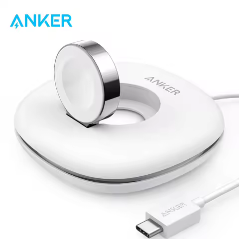 Anker Foldable Charging Dock for Apple Watch with USB C Connector, [MFi Certified] Compatible with A
