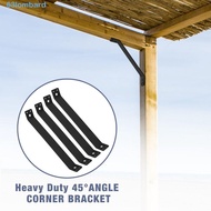 LOMBARD Metal Support Bracket, Heavy-Duty Thickened Reinforcing Rod, Reinforcement Kit 45° Strengthe