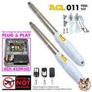 AGL 011 ( 4CH 433MHZ H5 ) ( SET ) SWING ARM AUTOGATE HEAVY DUTY AUTO GATE SYSTEM