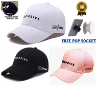 Free Ongkir Promo Topi Pria Remaja Distro Grosir Bandung Reclusive Unisex Baseball Branded  Bermerek