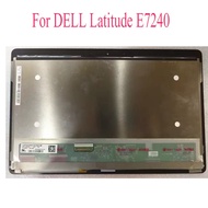 For DELL Latitude E7240 LCD Screen Assembly Touch Display LP125WF1 SP A4 12.5 Inch 1920*1080 FHD LCD Replacement With Frame
