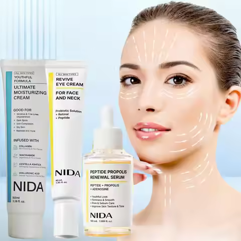 NIDA Retinol Diminishing Fine Lines Eye Cream Daily Moisturizing Nourishing Face Cream Repairs Skin 