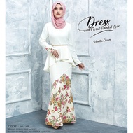 FREE SIZE / PLUS SIZE 9018 WEDDING DINNER DRESS