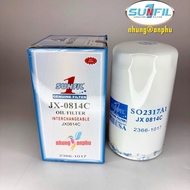 Oil filter JX0814C / SO2317A1 3.5mm engine installed 4102 4105 EQ6110 sunfil