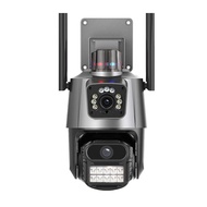 🔥Dual screen 2 cameras🔥XIAOMI & V380 PRO Official Store CCTV Camera Dual lens CCTV Camera 4K 8MP 360