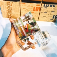 Crystal rotating cube (no light)