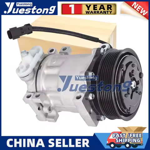 For Dodge Charger 5.9L Dakota Ram 1500 2500 3500 8.0L SD7H15 AC Compressor 55055540AC 55055 4849040A