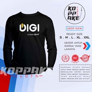 DIGI T-shirt by Bank BJB Logo Long Sleeve Shirt Company Distro