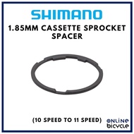 Shimano 1.85mm Cassette Sprocket Spacer (10 speed to 11 speed) for Bicycle and Cycling