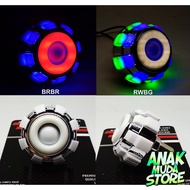 Lampu Rem Projie Variasi 3 Warna Kombinasi Stop Kedip Strobo Motor Fu Beat Fino Scoopy Vixion