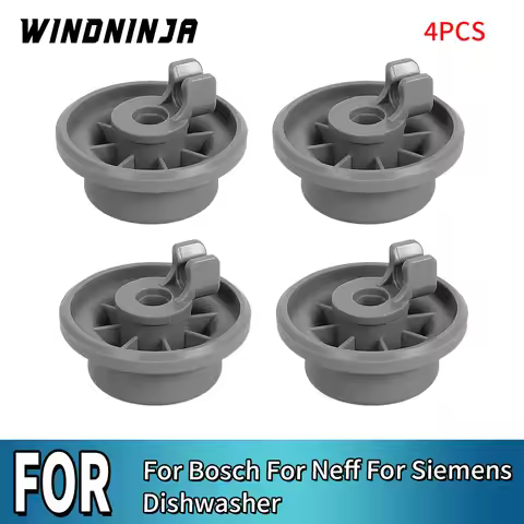 4PCS Dishwasher Basket Wheels For Bosch For Neff For Siemens Dishwasher Lower Bottom Rollers Dishwas