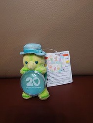 日本東京迪士尼海洋Olu Mel 20週年毛公仔掛飾