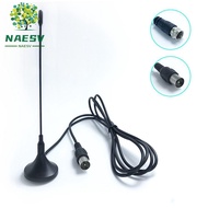 NAESV Digital Tv Antenna, Free Channel 5dBi TV Antenna Freeview, Free Channel Aerial Booster DVB-T/T