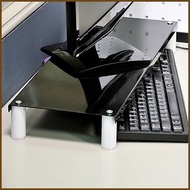 【ikloo】桌上螢幕架/鍵盤收納架1入