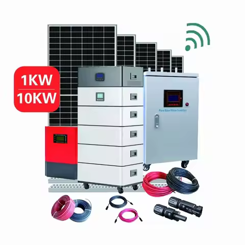 10000w Solar Panel Kit Power Generator 5KW off Grid 10kw Home Solar Energy Systems