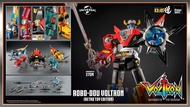 New 啡盒未開 Threezero Voltron: Defender of the Universe ROBO-DOU Metal Build Voltron (Retro Toy Edition