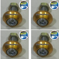 HYS 4 PCS Baut L Monel Ukuran 10 Untuk Visor Plat Nomor Dsb – GOLD