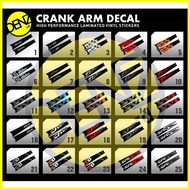 ♞,♘,♙Zee Deore XT Ethirteen saint crank Decal crank Decal